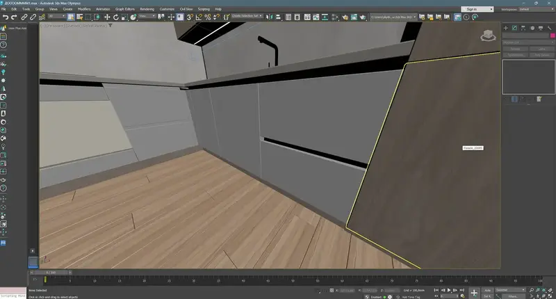 моделирование паркета, щитовой мебели в 3ds max